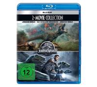 JURASSIC WORLD-2-MOVIE COLLECTION-CHRIS PRATT,BRYCE DALLAS HOWARD 2 BLU-RAY NEW