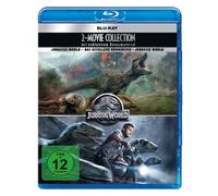 JURASSIC WORLD-2 MOVIE COLLECTION-CHRIS PRATT,BRYCE DALLAS HOWARD,4 BLU-RAY NEW