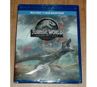 Jurassic World 2 the Fallen Realm Blu-Ray + DVD New Sealed (No Open) a-B-C