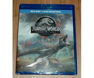 Jurassic World 2 the Fallen Realm Blu-Ray + DVD New Sealed (No Open) a-B-C