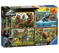 Jurassic World 4 X 100 Piece Jigsaw Puzzle