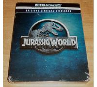 Jurassic World 4K UHD + Blu-Ray New Sealed Steelbook Action