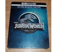 Jurassic World 4K UHD + Blu-Ray New Sealed Steelbook Action Adventures A-B-C