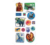 Jurassic World Age 6 Sticker Birthday Card