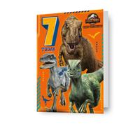 Jurassic World Age 7 Birthday Card