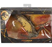 Jurassic World Amber Collection Pteranodon 6-in Dinosaur Action Figure, Movie-Authentic Detail, Movable Joints & Figure Display Stand, Collectible Gift 8 Years & Up