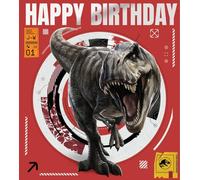 JURASSIC WORLD BIRTHDAY CARD DINOSAUR BIRTHDAY CARD
