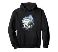 Jurassic World Blue The Raptor Roaring through the Snow Pullover Hoodie