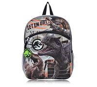 Jurassic World Boys Backpack Dinosaur Knapsack | Elementary and Kindergarten Kids Backpacks for School, Jurassic World, One Size, School Backpack