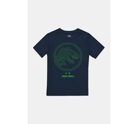 Jurassic World Boy's Neon Gamer Boys T-Shirt Navy | Size: 7-8 Years Jurassic World Navy 7-8 Years