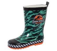 Jurassic World Boys Rubber Wellington Boots Green EU