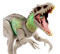 Jurassic World Camouflage 'N Battle Indominus Rex Action Figure Toy with Lights, Sound & Motion