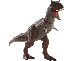 Jurassic World Camp Cretaceous Control ‘N Conquer Carnotaurus Toro Large Dinosaur, Primal Attack Feature, Sounds, Map & Stickers, Ages 4 Years & Up - GNL07