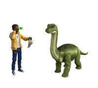 Jurassic World Camp Cretaceous Darius and Baby Brachiosaurus Human and Dino Pack with 2 Action Figures and 2 Accessories, Toy Gift Set and Collectible