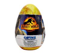 CAPTIVZ DOMINION SLIME EGG STRETCHY BIOSYN LAB SLIME WITH POP N LOCK DINO TOY AND BATTLE TOKEN SURPRISE EGGS