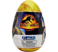 CAPTIVZ DOMINION SLIME EGG STRETCHY BIOSYN LAB SLIME WITH POP N LOCK DINO TOY AND BATTLE TOKEN SURPRISE EGGS
