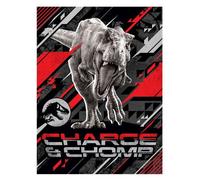 Jurassic World Charge & Chomp Fleece Blanket