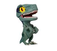 WOW! STUFF Jurassic World Trigger Chomper - Velociraptor Blue | Roaring, Light-Up Dinosaur Toy | Official Dominion Merchandise and Gifts for Boys and Girls, Aged 5+, Multicoloured