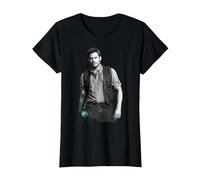 Jurassic World Chris Pratt Swag T-Shirt, Women, Black, Large
