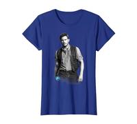 Jurassic World Chris Pratt Swag T-Shirt, Women, Royal Blue, Large