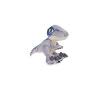 Jurassic World Chunky Baby Blue Raptor (Velociraptor) Dinosaur 18" Soft Toy (46cm) - Plush Soft Toy