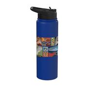 Jurassic World Classified Creatures Stainless Steel Insulated Water Bottle