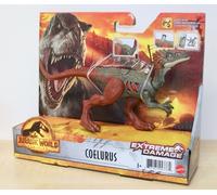 Jurassic World - Coelurus dinosaur action figure - Extreme Damage -