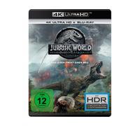 JURASSIC WORLD: DAS GEFALLENE KÖNIGREICH - CHRIS PRATT 2 ULTRA HD BLU-RAY NEW