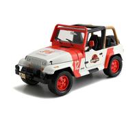 Jurassic World Diecast Model 1/24 1992 Jeep Wrangler