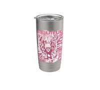 Jurassic World Dilophosaurus Beautiful but Deadly Stainless Steel Insulated Tumbler
