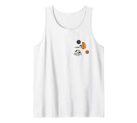 Jurassic World Dilophosaurus Profile Front & Back Tank Top