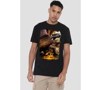 Jurassic World Dimetrodon Beauty Shot T-Shirt, Black | Size: 4XL Jurassic World Black 4XL