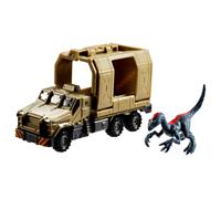 Jurassic World, Dino Carriers Slasher Dino, Toy Vehicle for Kids Ages 3 and Up Includes a Mini Dinosaur to Transport
