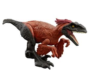 Jurassic World Dinosaur Action Figure Epic Attack Pyroraptor with sound red
