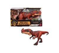 Mattel Jurassic World Wild Roar Afrovenator Action Figure - Attack, Lights & Roar, Scan Code JKL76