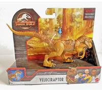 JURASSIC WORLD DINOSAUR FIGURE VELOCIRAPTOR 7.5" LONG SAVAGE STRIKE ACTION NEW