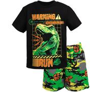Jurassic World Dinosaur T-Rex Little Boys Graphic T-Shirt French Terry