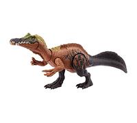 Jurassic World Dinosaur Toy Irritator with Roar Sound and Attack Action, Wild Roar Posable Figure, Physical and Connected Digital Play, HLP22