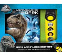 GLOW LITTLE FLASHLIGHT ADVENTURE BOOK JURASSIC WORLD DINOSAURS IN THE DARK: Book and Flashlight Set
