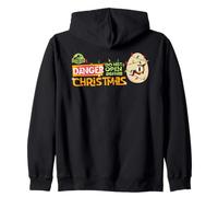 Jurassic World Do Not Open Before Christmas Dinosaur Egg Zip Hoodie