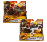 Jurassic World Dominion 2022 Extreme Damage Velociraptor & Coelurus - 2 PACK