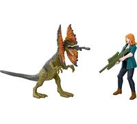Jurassic World Dominion Claire & Dilophosaurus 2 Pack Figure Set