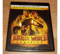 Jurassic World Dominion Extended Cinematic 4K-UHD + Blu-Ray New A-B-C
