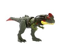 Jurassic World Dominion Gigantic Tracker Sinotyrannus Large Dinosaur Figure with Attack Motion & Tracking Gear, Toy Gift with Physical & Digital Play