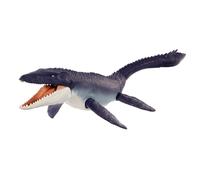 Jurassic World Dominion Ocean Protector Mosasaurus Dinosaur Action Figure from 1 Pound of Recycled Plastic Movable Joints Toy Gift with Physical and