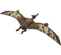 Jurassic World Dominion Roar Strikers Pteranodon Dinosaur Action Figure, Roar Sound & Flying Biting Attack, Physical & Digital Play, 4 Years & Up