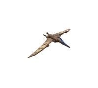 Jurassic World Dominion Roar Strikers Pteranodon Dinosaur Action Figure, Roar Sound & Flying Biting Attack, Physical & Digital Play, 4 Years & Up