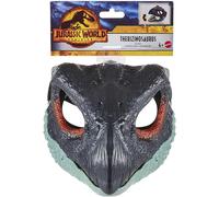 Jurassic World Dominion Therizinosaurus Dinosaur Mask with Opening Jaw Mattel