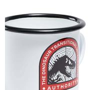 Jurassic World DTIA Badge Enamel Mug - White