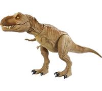 Jurassic World Epic Roarin’ Tyrannosaurus Rex, dinosaur toys with Primal Attack Feature, Sound, Realistic Shaking, Movable Joints; Ages 4 Years & Up - Amazon Exclusive